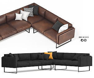 202 8 CORNER SOFA