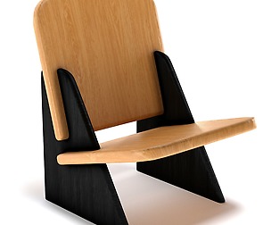Dolmena black & oak