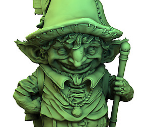 Bura, the gnome (STL)