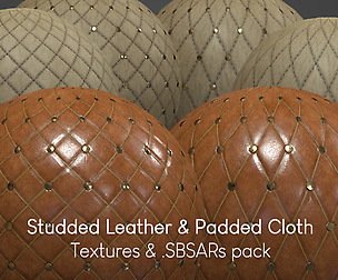 Studded Leather & Cloth Materials