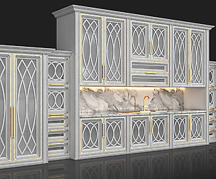 Classic Kitchen Cabinet