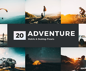 20 Adventure Lightroom Presets and LUTs