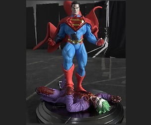 Superman kill Joker STL DC Comics Injustice
