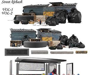 Street kitbash (VOL1-VOL2)