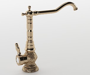 vintage brass faucet