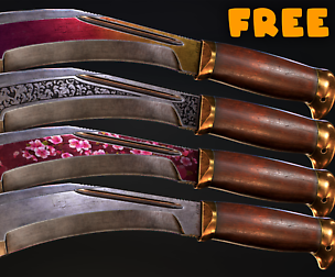 Kukri + skins