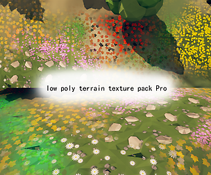 low poly terrain texture pack Pro
