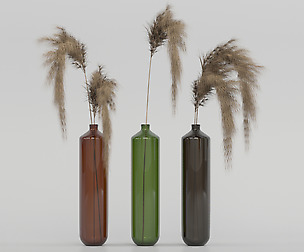flower set_06 Pampas decorative set_02