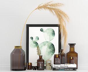 decorative set Pampas_02