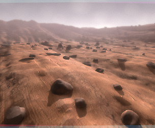 Mars Landscape 3D