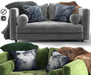 Article Seven Sofa_green_gray