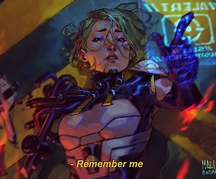 Pacific Rim Kim Illustration