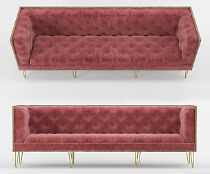 modern chesterfield tufted sofa01