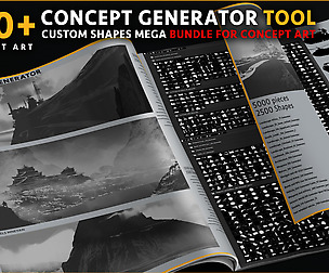 Concept Generator Tool Custom shape BUNDLE