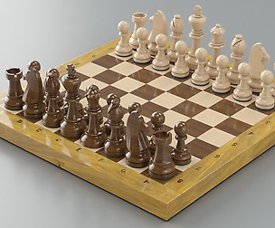 Game-ready Chess model