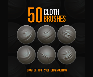 50 CLOTH BRUSHES