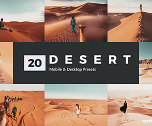 20 Desert Lightroom Presets and LUTs