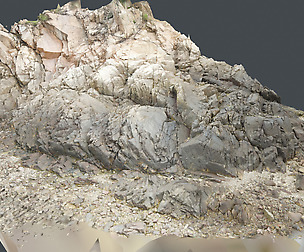 Beach Rock_0016_only HighPoly Mesh (16K Texture)
