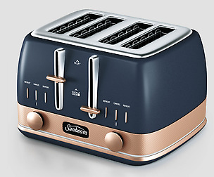sunbeam classic bronze toaster