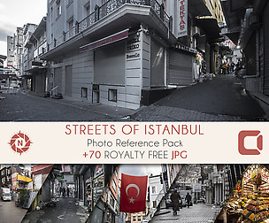 Streets of Istanbul - Photo Reference Pack