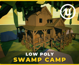 Low Poly: Swamp Camp