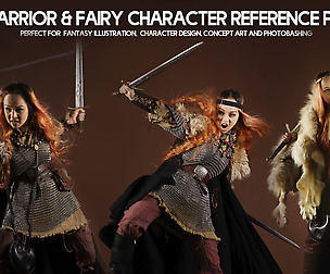 700+ Warrior & Fairy Character Reference Pictures