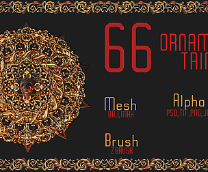 66 ornament trim
