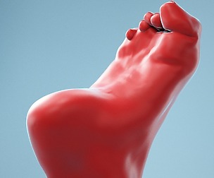 Claw Foot Realistic Foot