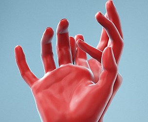 Gentle Pose Realistic Hand