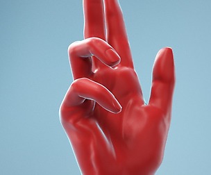 Holistic Gesture Realistic Hand