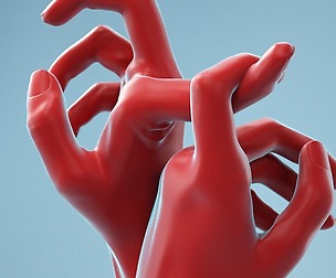 Hooked Realistic Hands