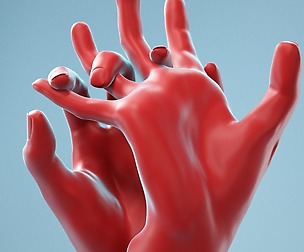 Pulling Back Realistic Hands