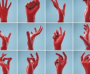13 Single Hand Poses