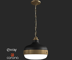 Cadence 2 - Light Single Dome Pendant