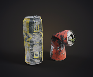 Damaged energy drinks