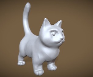 Cat for painting