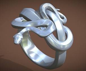 Ring, snake, knot / Кольцо, змея, узел