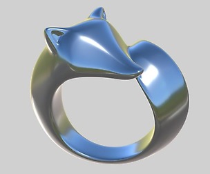 Ring, fox / Кольцо, лиса