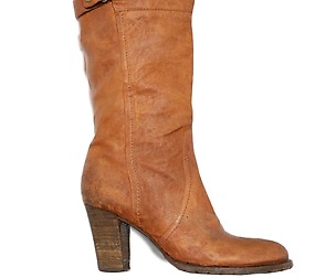 Vintage Boot Brown Leather