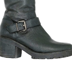 Vintage Boot Leather Buckles