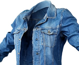 Vintage Jacket Dark Blue Jeans