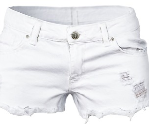 Vintage Shorts White