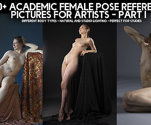 300+ Academic Female Pose Reference Pictures