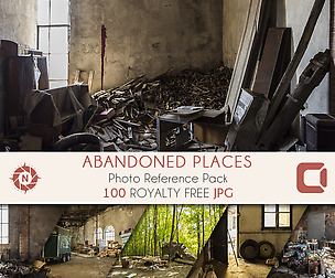 Abandoned Places - Photo Reference Pack