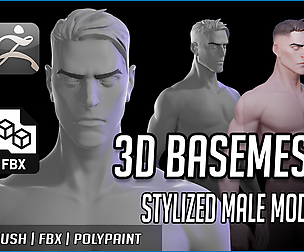 Basemesh Stylized Male