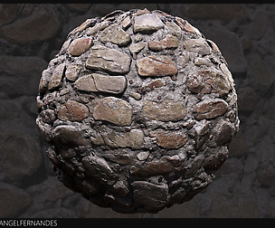Stone Wall - Substance Designer & ZBrush