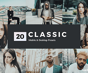 20 Classic Lightroom Presets and LUTs