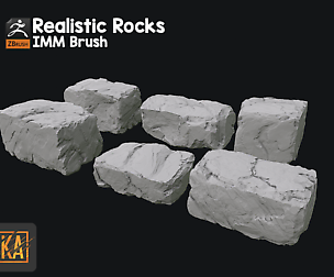 Realistic Rock IMM Brush