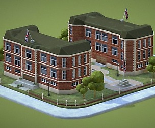 British School building