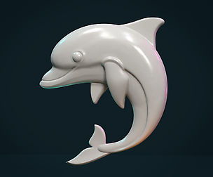 Dolphin relief